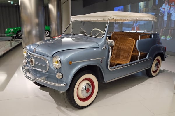 Fiat 600 Jolly_Beach Cruiser_Monaco Car Collection