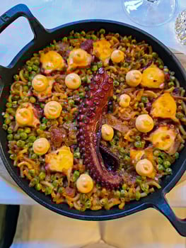 Fideua with Octopus_Felix_Budapest