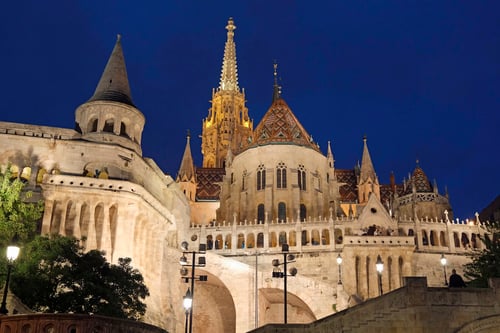 Fishermans Bastion_Budapest_Night