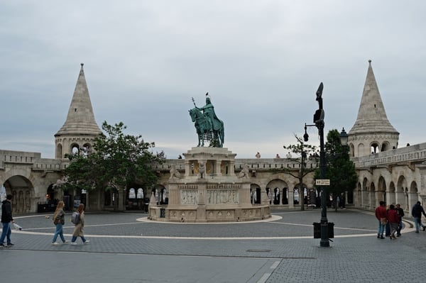 Fishermans Bastion_Budapest_St Stephen Statue_2025