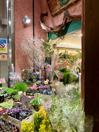 Flower Stall at Nishiski Market