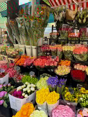 Flower Stall_Cours Saleya_Nice