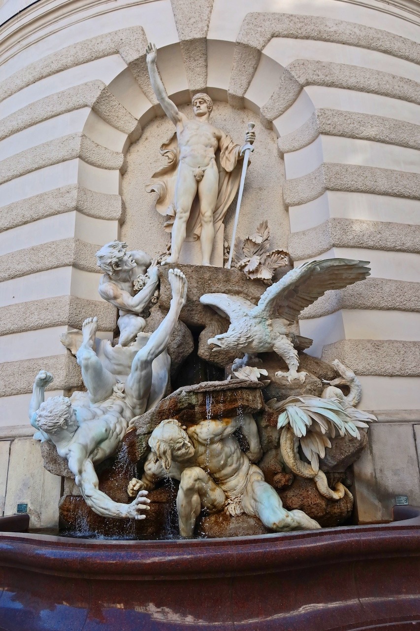 Fountain at Michaelerplatz_Vienna