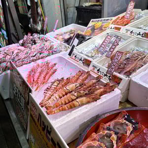 Fresh Seafood_Nishiki Market_Kyoto