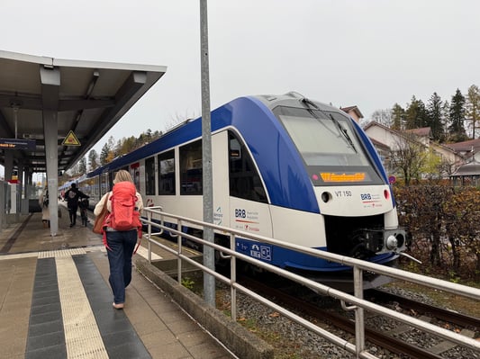 Fussen Train Station_Neuschwanstein