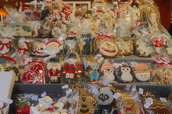 Gingerbread Cookie Display_Christmas Market_Vienna