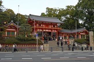 Gion Shrine_Kyoto_Street View