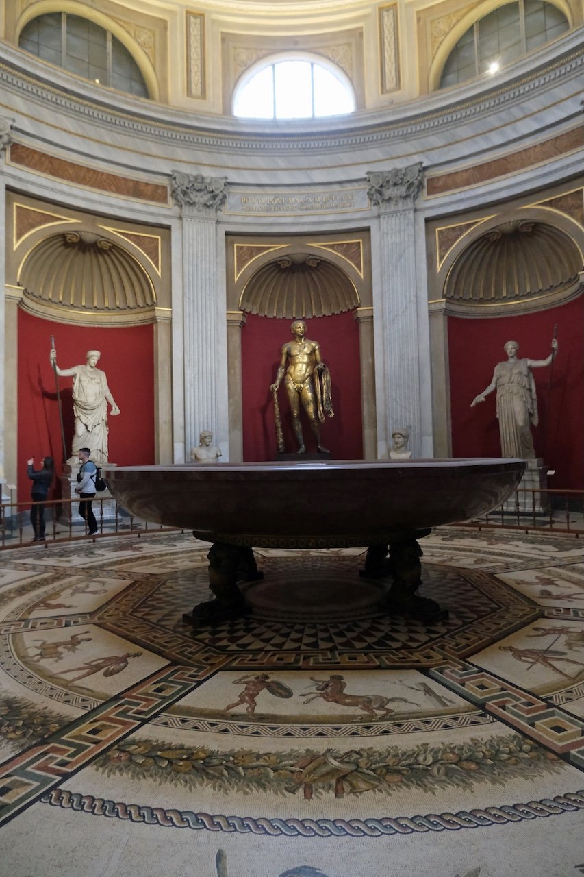 Gold Hercules_Vatican Museums_Rome