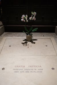 Grace Kelly_Tomb_Monaco Cathedral