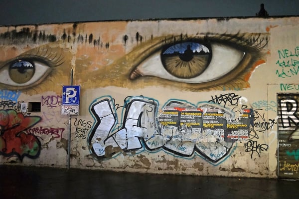 Graffiti in Trastevere_Rome