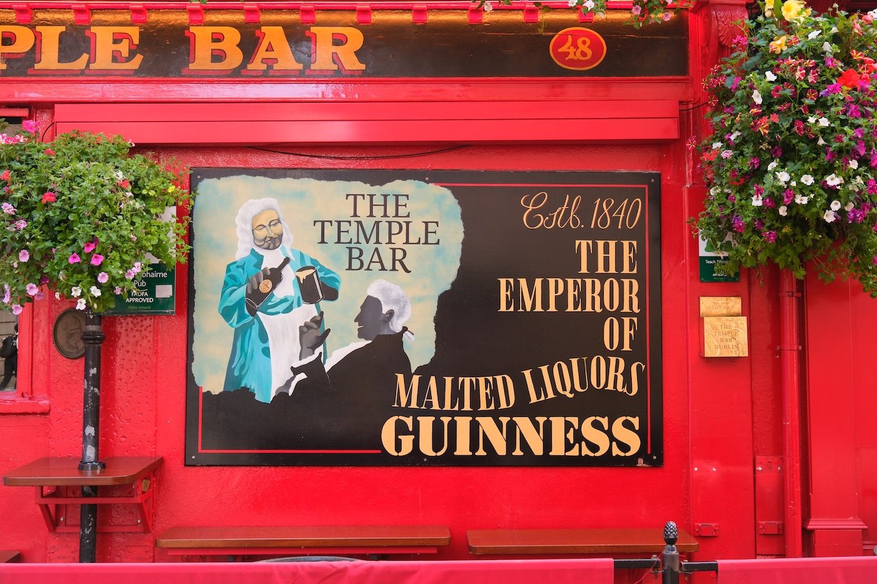Guinness Mural_Temple Bar_Dublin