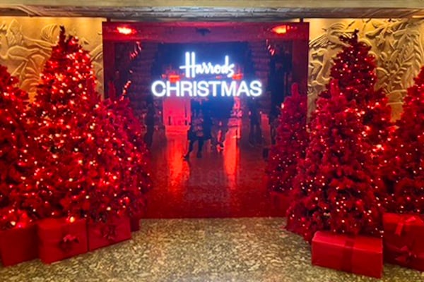 Harrods Christmas Department_London