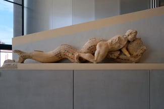 Hekatompedon_Left Side_Acropolis Musuem_Athens