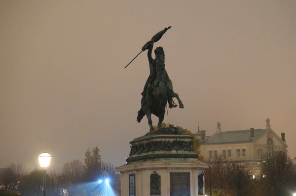 Heldenplatz Square_Fog_Vienna