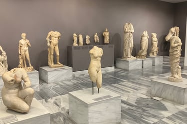 Heraklion Archaeological Museum_Crete_Statues