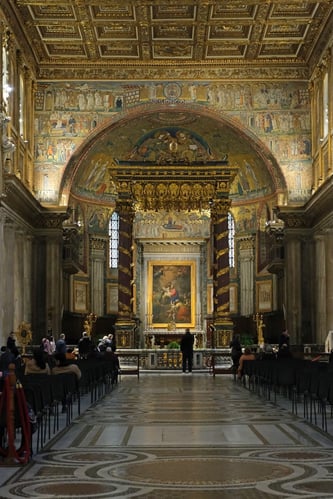 High Altar_Santa Maria Maggiore_Rome