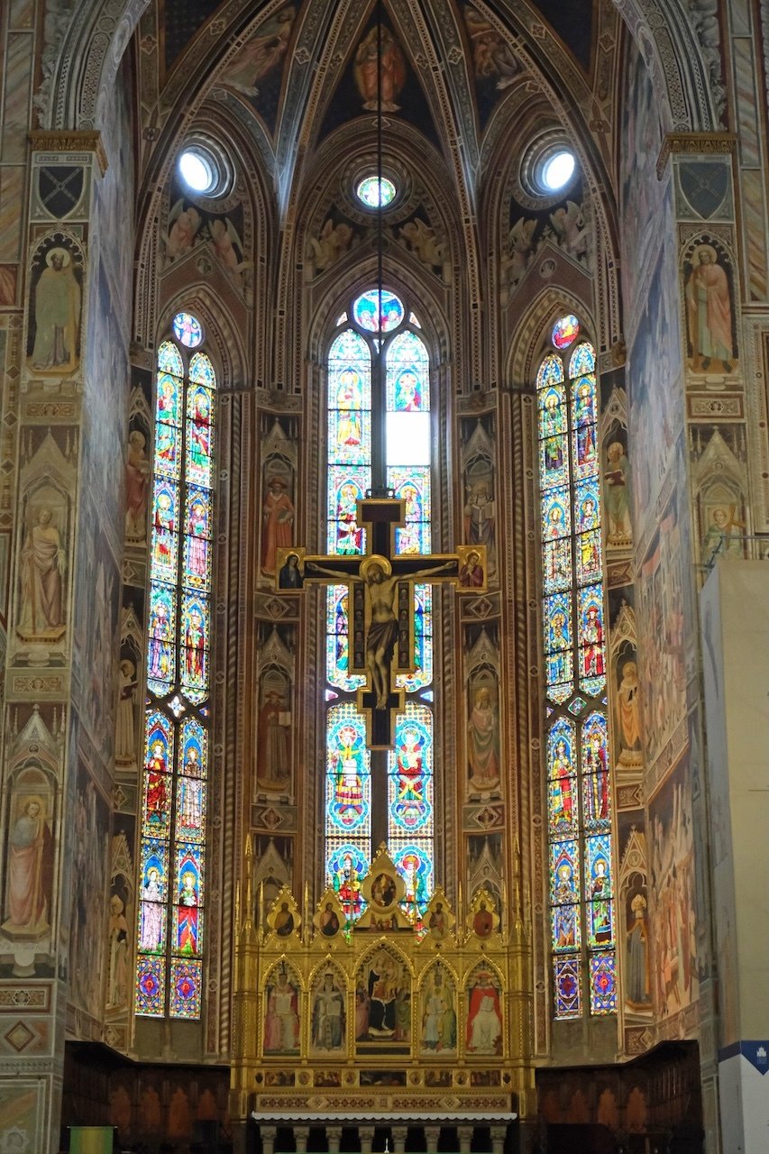 High Altar_Stained Glass_Santa Croce_Florence