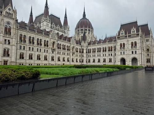 Hungarian Parliament Building_Budapest_Landscape_Dreary Day