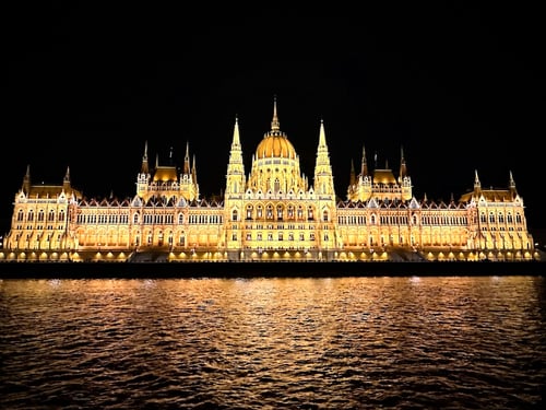 Hungarian Parliament Building_Budapest_Night
