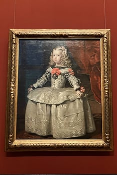 Infanta Margarita in a White Dress_Kunsthistorisches Museum_Vienna