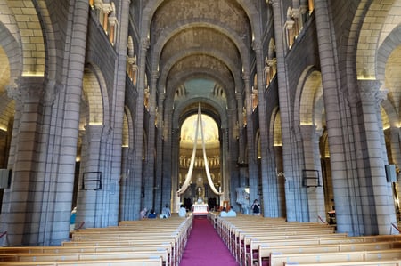 Interior of Monaco Cathedral