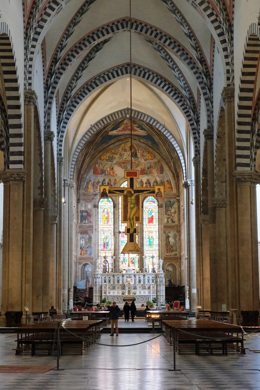 Interior_Basilica of Santa Maria Novella_Florence