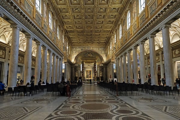 Interior_Santa Maria Maggiore_Rome