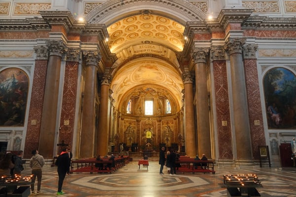 Interior_Santa Maria degli Angeli_Rome