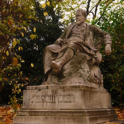 JE Schindler Statue_Stadtpark_Vienna_5x5