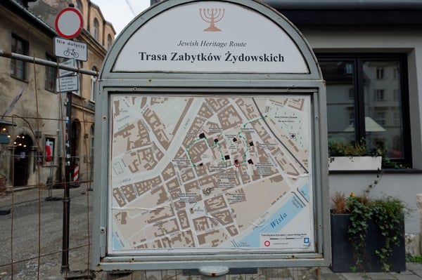 Jewish Heritage Map_Kazimierz_Krakow