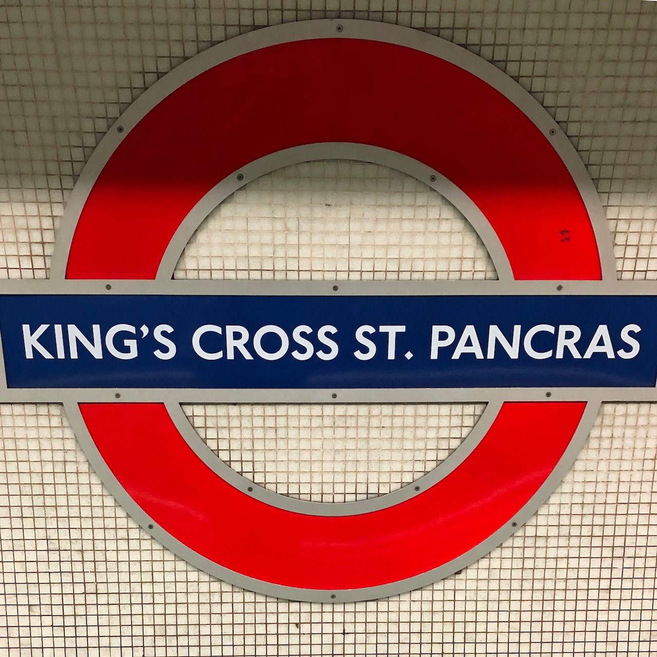 Kings Cross_St Pancras_Tube Station Sign