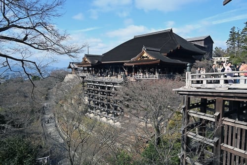 Kiymoizu-dera Temple_Kyoto_Wooden Stage