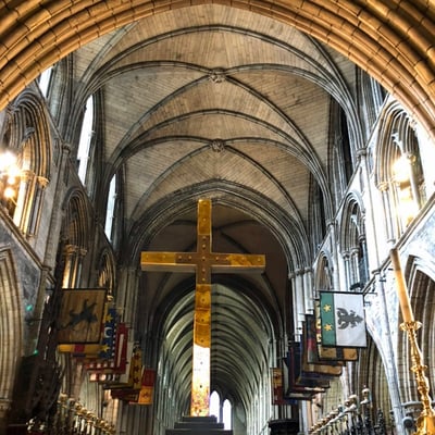 Knights of St Patrick Banners_St Patricks Cathedral_Dublin