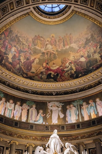La Madeleine_Dome_Napoleon Bonaparte_Paris