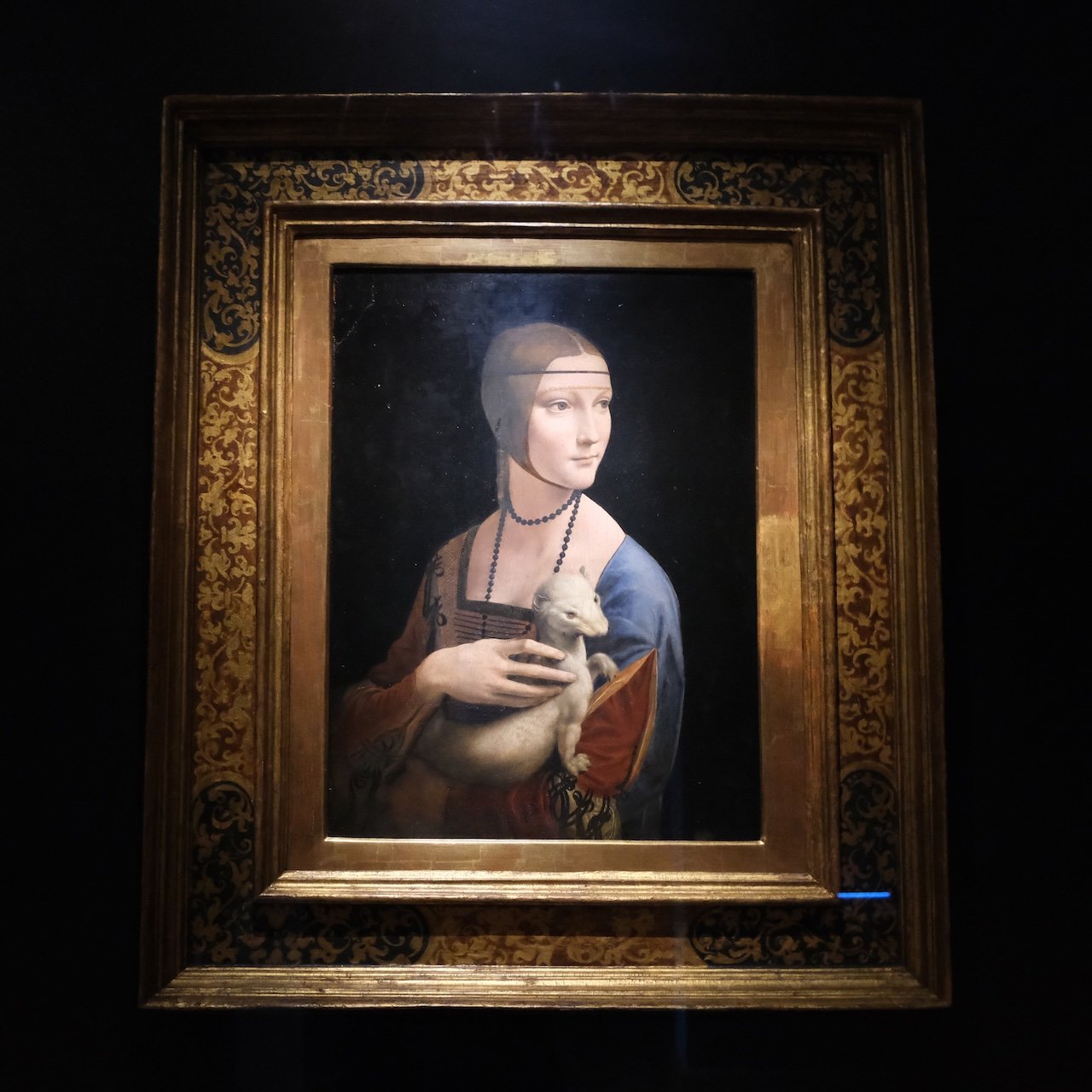 Lady with an Ermine_Da Vinci_Krakow_5x5