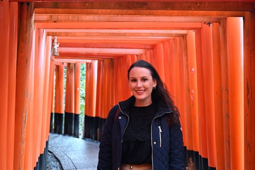 Lauren_Fushimi Inari Taisha Shrine_Kyoto