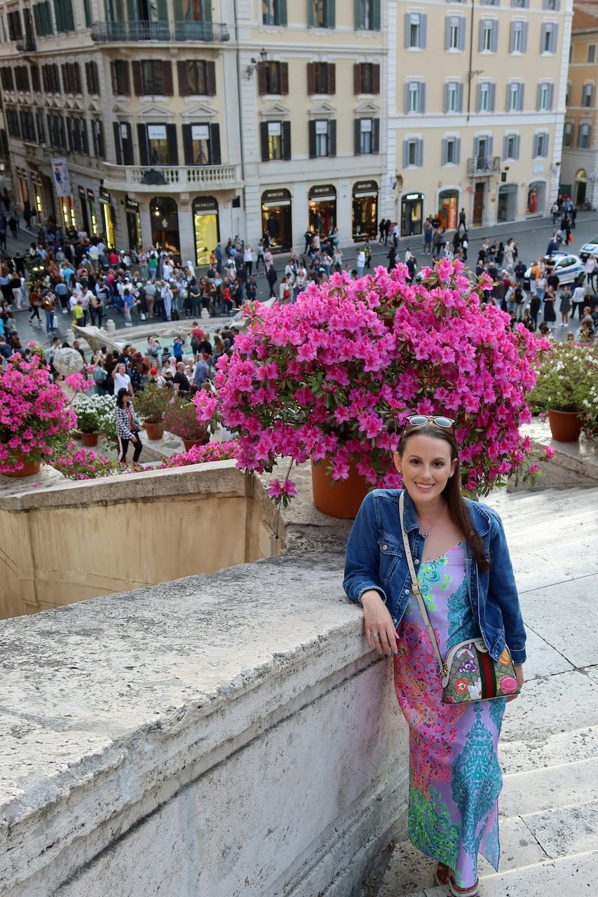 Lauren_Spanish Steps_Rome