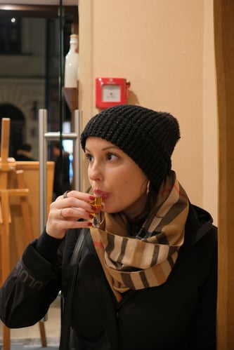 Lauren_Vodka Tasting_Krakow Old Town