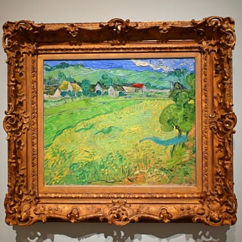 Les Vessenots in Auvers_Van Gogh_Madrid