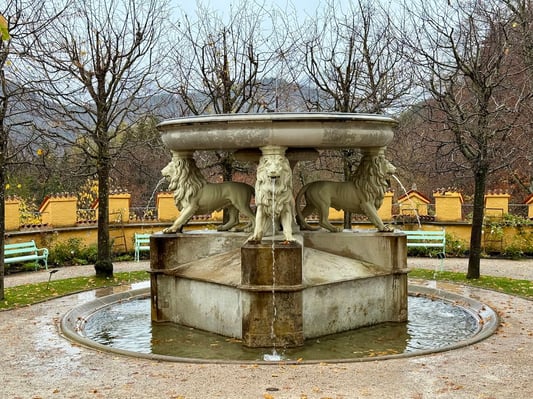 Lion Fountain_Hohenschwangau Castle_Neuschwanstein