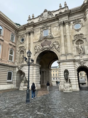 Lions Court_Buda Castle_Budapest