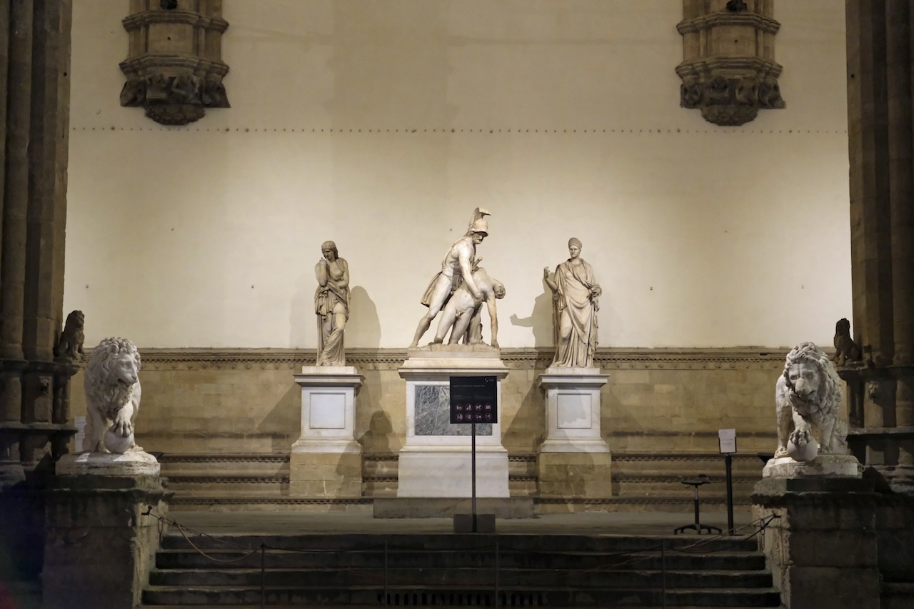 Loggia dei Lanzi_Night_Florence