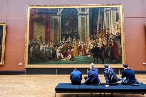 Louvre_The Coronation of Napoleon_Paris