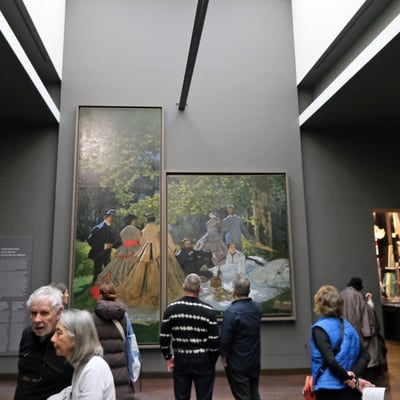 Luncheon on the Garden_Monet_dOrsay_Paris