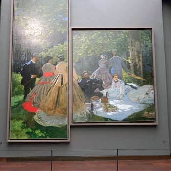 Luncheon on the Grass_Monet_5x5_dOrsay_Paris