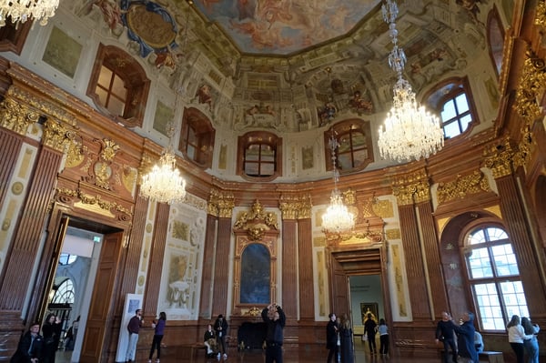 Marble Hall_Belvedere Palace_Vienna