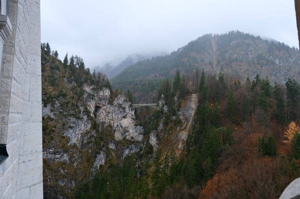 Marienbruke_From Neuschwanstein Castle