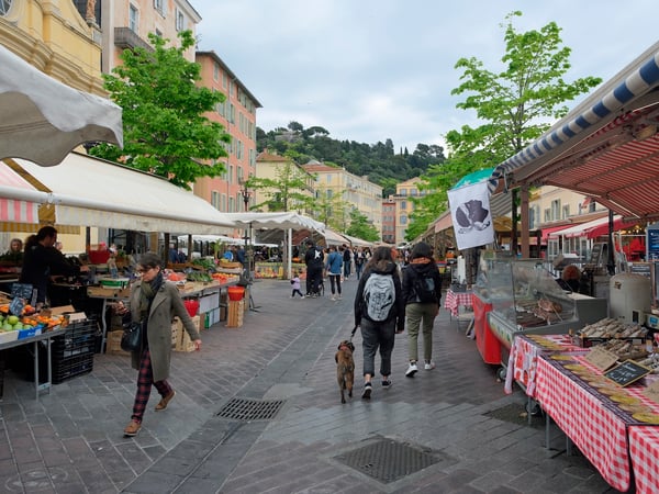 Markets in Old Town Nice_Landscape