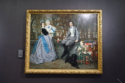 Marquis of Miramon_Family_Tissot_dOrsay_Paris