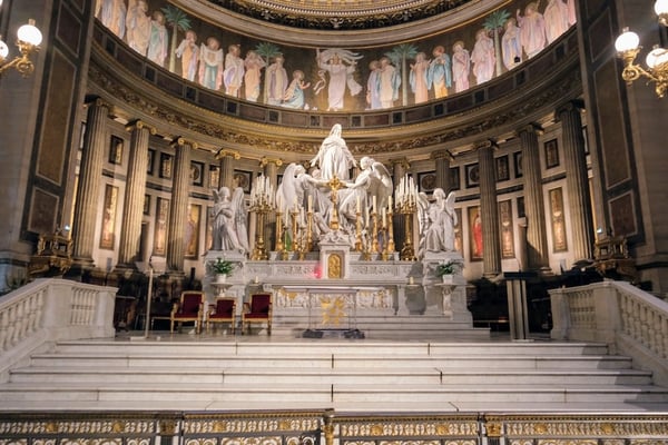 Mary Magdalene_Altar_La Madeleine_Paris